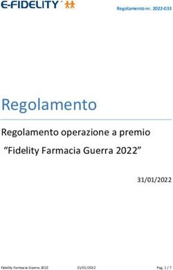 Regolamento Regolamento operazione a premio "Fidelity Farmacia Guerra 2022" 31/01/2022