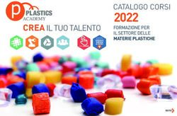 2022 CATALOGO CORSI CREA IL TUO TALENTO - Plastics Academy