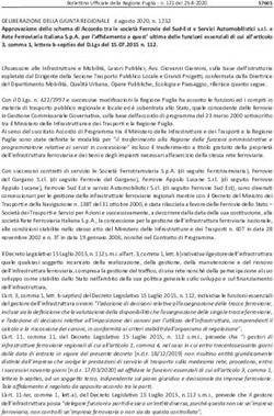 Approvazione dello schema di Accordo tra le societ&agrave; Ferrovie del Sud-Est e Servizi Automobilistici s.r.l. e Rete Ferroviaria Italiana S.p.A. per ...
