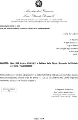 Ministero dell'Istruzione Liceo "Renato Donatelli"