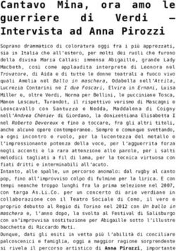 Cantavo Mina, ora amo le guerriere Intervista ad Anna Pirozzi - Connessi all'Opera