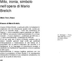 Mito, ironia, simbolo nell'opera di Mario Brelich