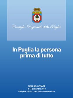 In Puglia la persona prima di tutto - FIERA DEL LEVANTE 8-16 Settembre 2018 Padiglione 152 bis - Zona Fontana Monumentale - Consiglio Regionale ...