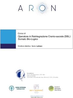 Operatore in Reintegrazione Cranio-sacrale (SBL) Somato Bio-Logico - Scuole Aron