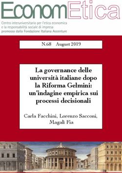 La governance delle universit&agrave; italiane dopo la Riforma Gelmini: un'indagine empirica sui processi decisionali - Carla Facchini, Lorenzo Sacconi ...