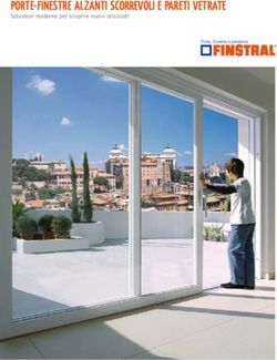 PORTE-FINESTRE ALZANTI SCORREVOLI E PARETI VETRATE - Soluzioni moderne per scoprire nuovi orizzonti