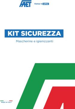 Mascherine e igienizzanti - Faet Srl
