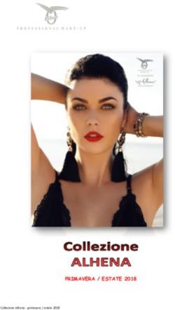 PRIMAVERA / ESTATE 2018 - Libre Professional Makeup