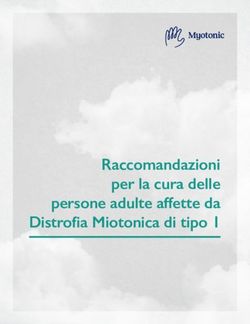 Raccomandazioni per la cura delle persone adulte affette da Distrofia Miotonica di tipo 1 - I - Myotonic.org