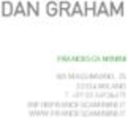 DAN GRAHAM - Francesca Minini, Contemporary Art