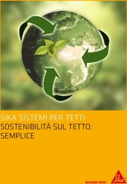 SIKA SISTEMI PER TETTI SOSTENIBILIT&Agrave; SUL TETTO: SEMPLICE - Sika Schweiz AG