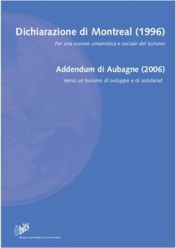 Dichiarazione di Montreal (1996) - Per una visione umanistica e sociale del turismo