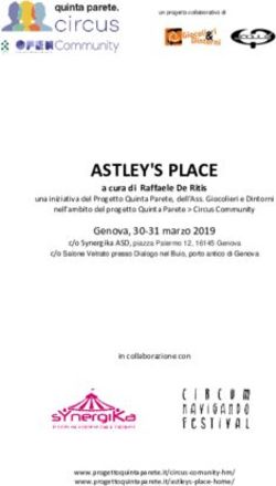 ASTLEY'S PLACE a cura di Raffaele De Ritis - Progetto Quinta Parete