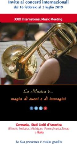La Musica è... magia di suoni e di immagini - Invito ai concerti internazionali - Istituto Comprensivo ...