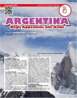 ARGENTINA Dagli Appennini alle Ande - Viaggi Avventure nel Mondo