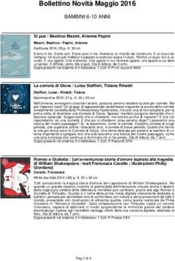 Bollettino Novità Maggio 2016 - BAMBINI 6-10 ANNI - Comune di Torreglia