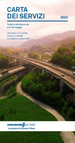 CARTA DEI SERVIZI 2020 - Autostrade