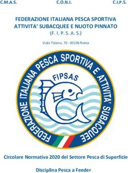 FEDERAZIONE ITALIANA PESCA SPORTIVA ATTIVITA' SUBACQUEE E NUOTO PINNATO - (F. I. P. S. A. S.) - Fipsas