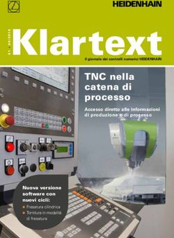 TNC nella catena di processo - Accesso diretto alle informazioni di produzione e di processo - Klartext Portal