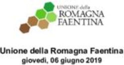 Unione della Romagna Faentina - giovedì, 06 giugno 2019