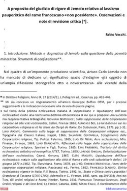A proposito del giudizio di rigore di Jemolo relativo al lassismo pauperistico del ramo francescano "non possidente". Osservazioni