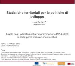 Statistiche territoriali per le politiche di sviluppo - Regione Lazio