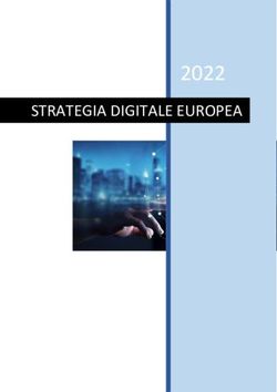 2022 STRATEGIA DIGITALE EUROPEA