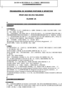 Anno scolastico 2018/2019 - LICEO SCIENTIFICO "E. CURIEL" - PADOVA - Liceo Scientifico Eugenio Curiel