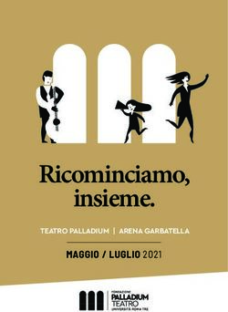 TEATRO PALLADIUM | ARENA GARBATELLA - Roma Tre