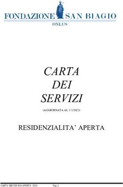 CARTA DEI SERVIZI RESIDENZIALITA' APERTA - CARTA DEI SERVIZI RSA APERTA -PDF-A