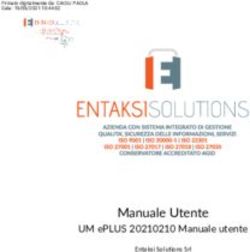 Manuale Utente UM ePLUS 20210210 Manuale utente - Entaksi Solutions Srl