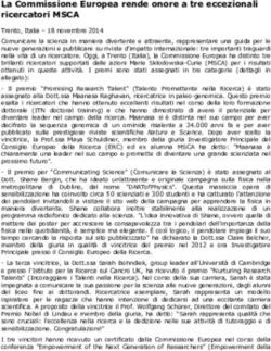 La Commissione Europea rende onore a tre eccezionali ricercatori MSCA - ufficio stampa provincia