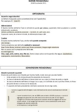 NORME REDAZIONALI - Progea
