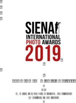 REGOLAMENTO EDIZIONE 2019 - by Comitato Organizzatore SIPAContest 2019 Siena, 28 ottobre 2018