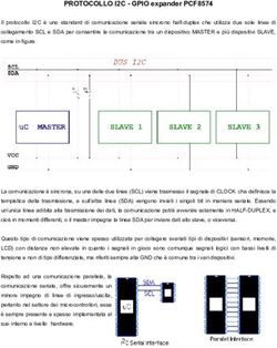 PROTOCOLLO I2C - GPIO expander PCF8574 - Daniele ...