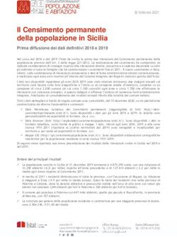 Il Censimento Permanente Della Popolazione In Sicilia - Istat