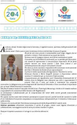 COMUNICARE IL DISTRETTO - Inner Wheel ...