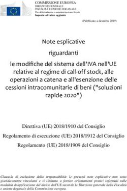 Note esplicative riguardanti le modifiche del sistema dell'IVA nell'UE relative al regime di call-off stock, alle operazioni a catena e ...