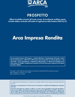 Arca Impresa Rendita PROSPETTO