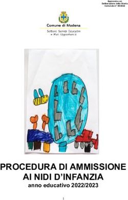 PROCEDURA DI AMMISSIONE AI NIDI D'INFANZIA - anno educativo 2022/2023 - Comune ...