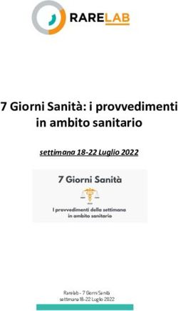 7 Giorni Sanit&agrave;: i provvedimenti in ambito sanitario - settimana 18-22 Luglio 2022