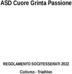 ASD Cuore Grinta Passione - REGOLAMENTO SOCI/TESSERATI 2022 Ciclismo - Triathlon - Team De Rosa Santini