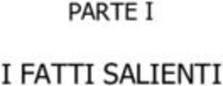 I FATTI SALIENTI - Regione Toscana