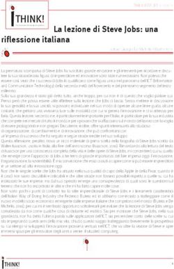 La lezione di Steve Jobs: una