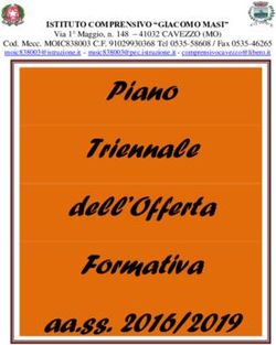 Piano Triennale dell'Offerta Formativa aa.ss. 2016/2019
