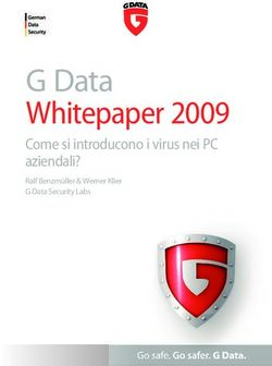 G Data Whitepaper 2009 - Come si introducono i virus nei PC aziendali? Ralf Benzm&uuml;ller & Werner Klier G Data Security Labs - GDPR