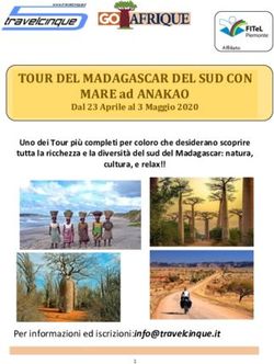 TOUR DEL MADAGASCAR DEL SUD CON - MARE ad ANAKAO