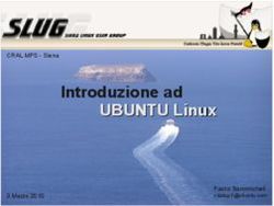 Introduzione ad UBUNTU Linux