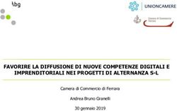 FAVORIRE LA DIFFUSIONE DI NUOVE COMPETENZE DIGITALI E IMPRENDITORIALI NEI PROGETTI DI ALTERNANZA S-L - Camera di Commercio di Ferrara Andrea Bruno ...