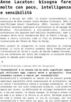 Anne Lacaton: bisogna fare molto con poco, intelligenza e sensibilit&agrave;